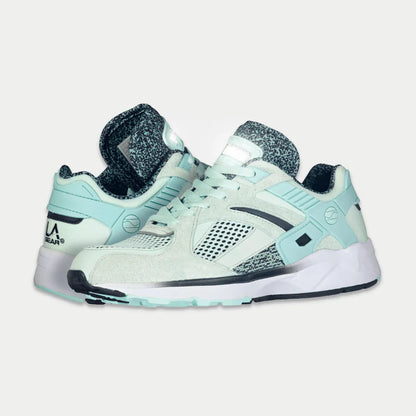 LA Gear Catapult Light Up Lowtop Women Mint Black Edition