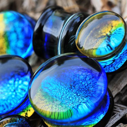 Oceanic Design Glass Saddle Plug