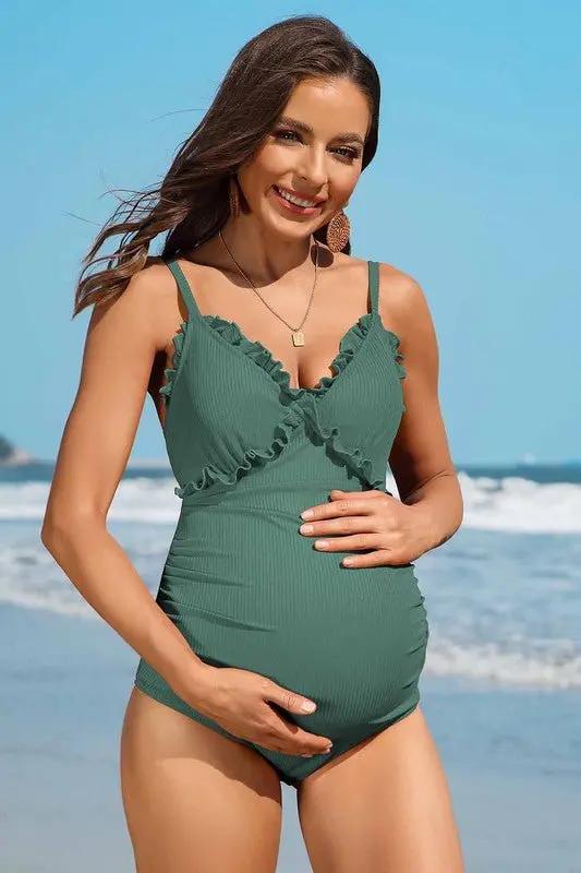 Maternity Swimsuit | Charmo Floral One-Piece Support