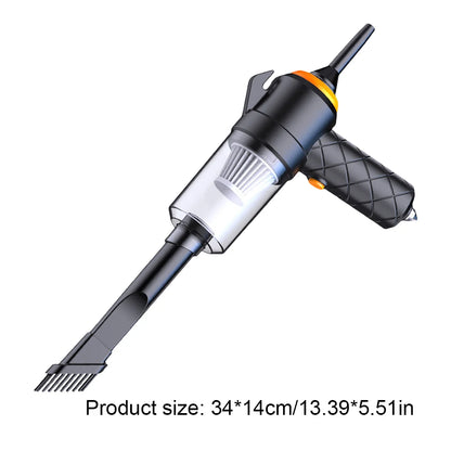Car wash brush with nozzle on a white background | Origin Zero