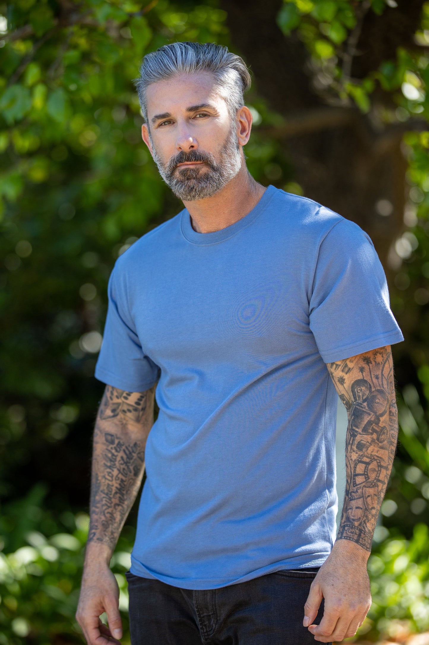 The Original Bamboo Viscose Organic Cotton Short Sleeve T Shirt Classic Cut