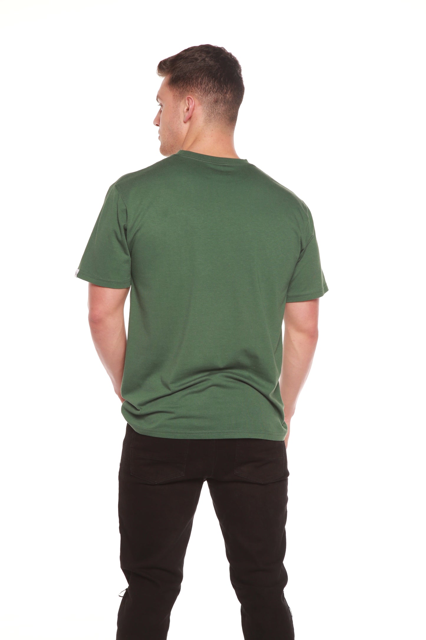 The Original Bamboo Viscose Organic Cotton Short Sleeve T Shirt Classic Cut