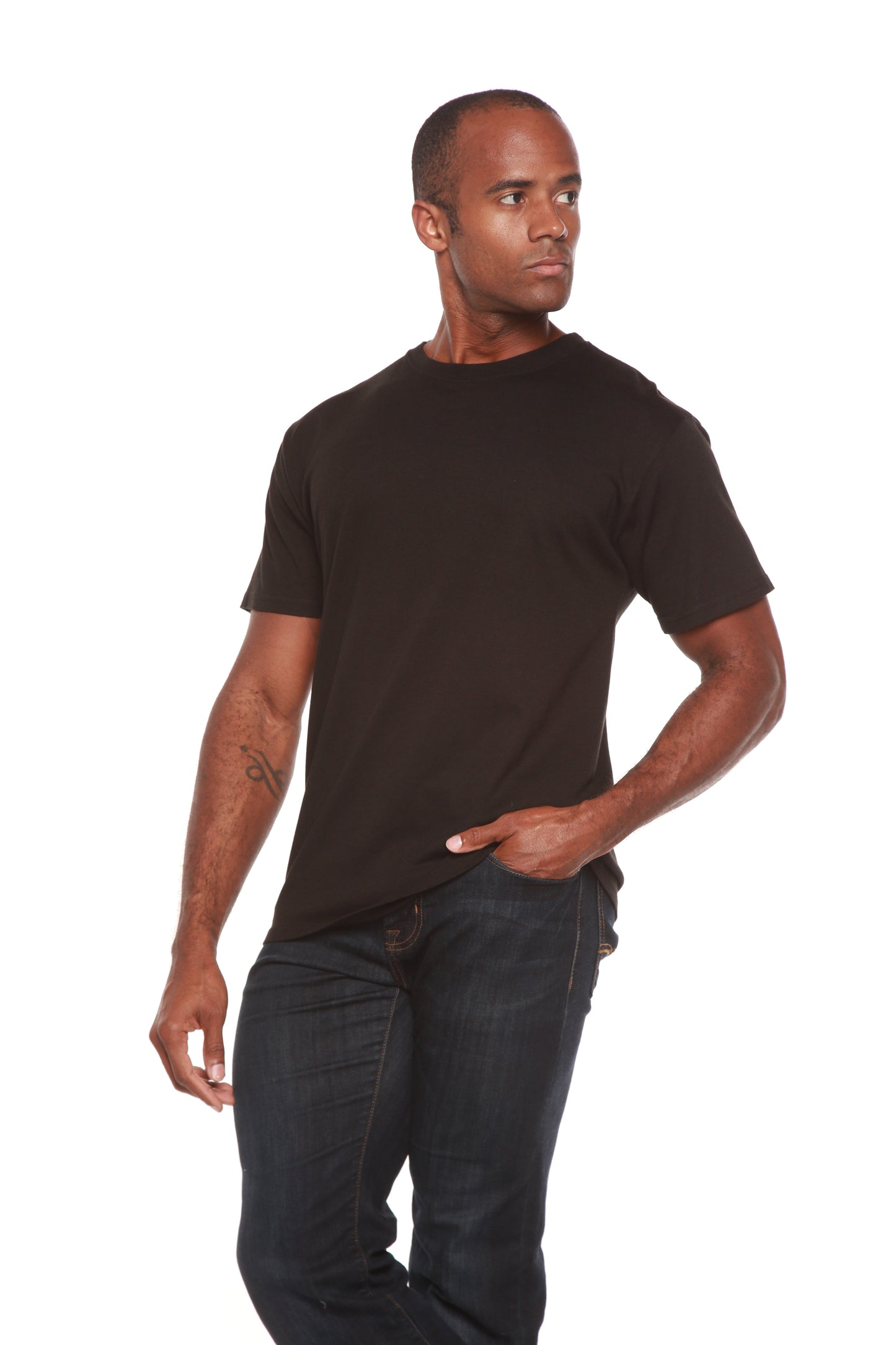The Original Bamboo Viscose Organic Cotton Short Sleeve T Shirt Classic Cut