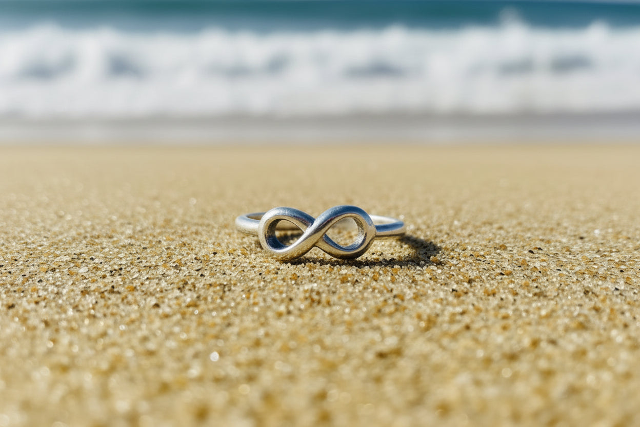 Infinity Sterling Silver Toe Ring