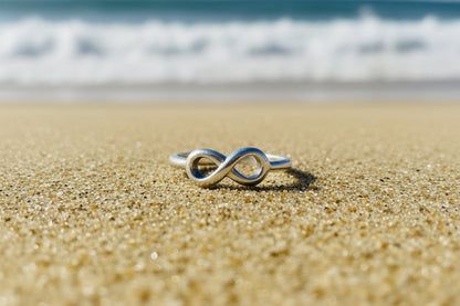 Infinity Sterling Silver Toe Ring