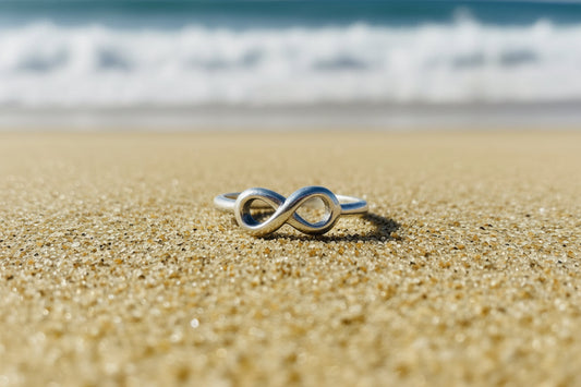 Infinity Sterling Silver Toe Ring