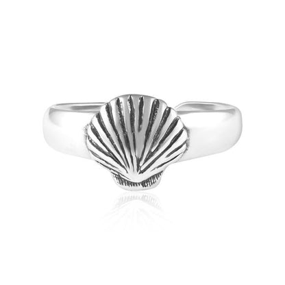 Seashell Sterling Silver Toe Ring